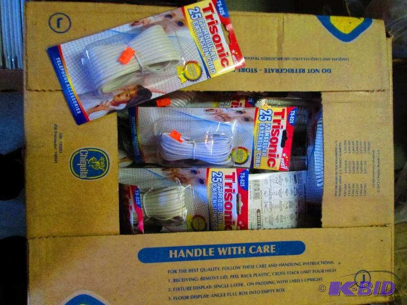 banana box full of Trisonic 25 ft. modular ex...