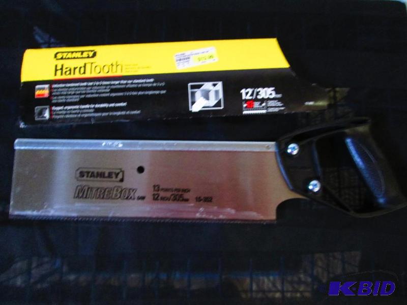 Stanley Hard Tooth back saw 12305mm...
