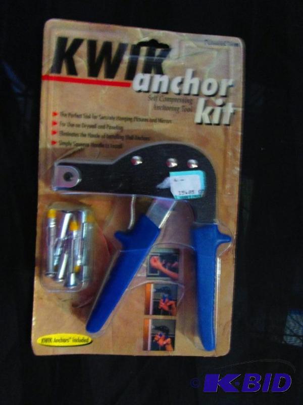 KWIK anchor kit self compressing anchoring to...