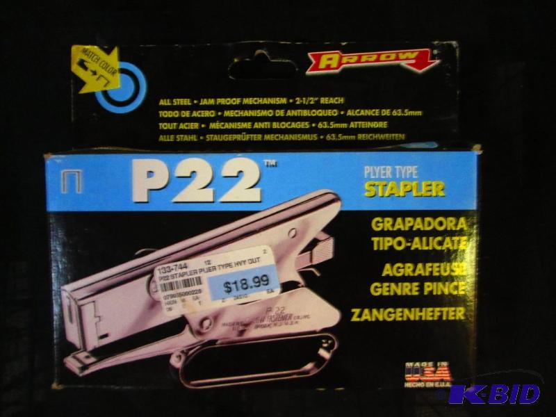 Arrow P22 olyer type stapler...
