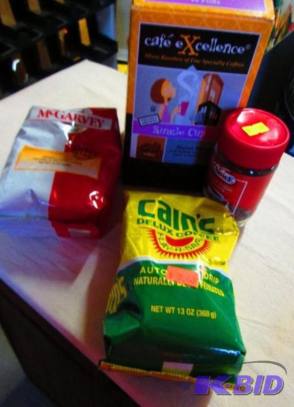 mixed lot of 4 kinds of coffee mixes...