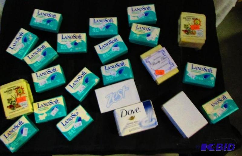 mixed lot of soap bars...