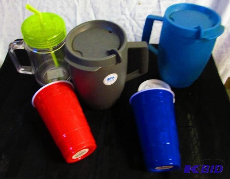 mixed lot of cups and mugs...