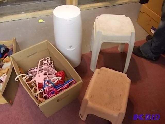 Stools, Hangers, Diaper Genie