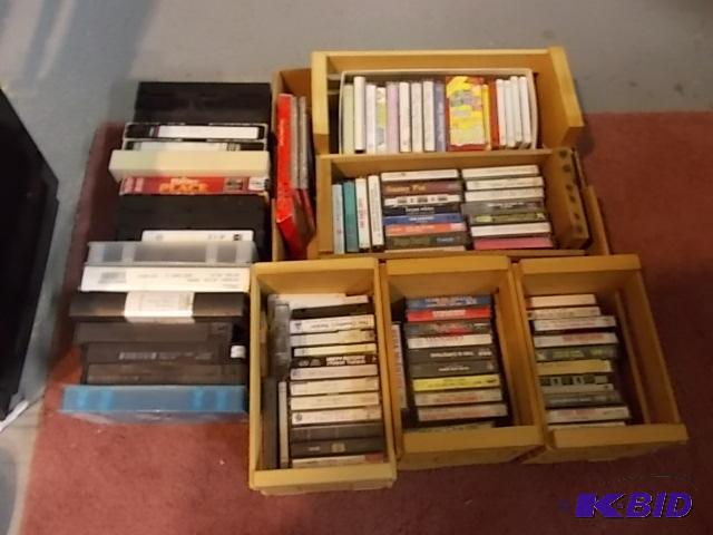 Cds, Cassettes, Videos