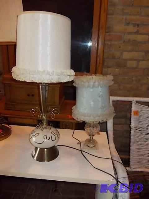 Ruffle Shade Lamps
