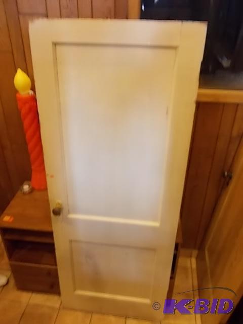 Old Door With Knob