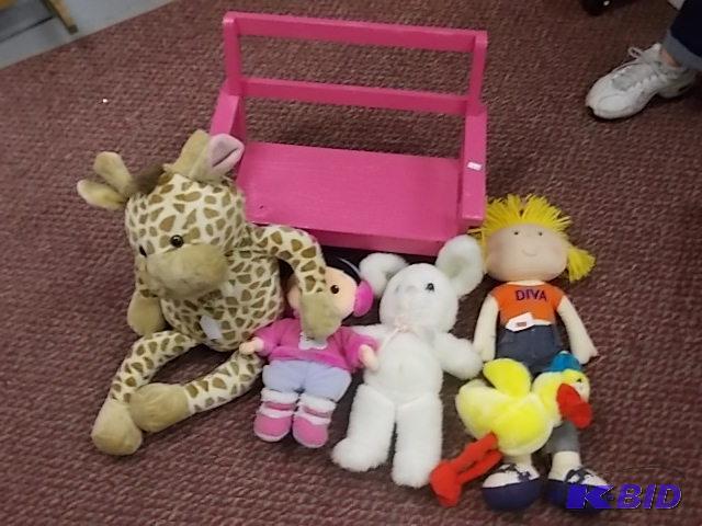 DollsAnimals, Rocking Bench