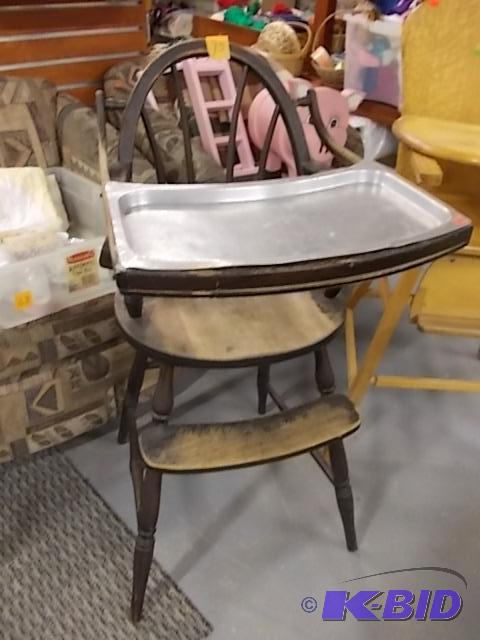 Wood High Chair