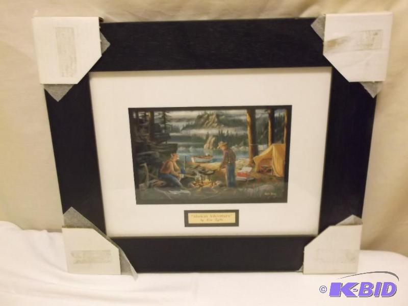 lot 3 image: Beautiful framed print by Ken Zylla &quotAla...