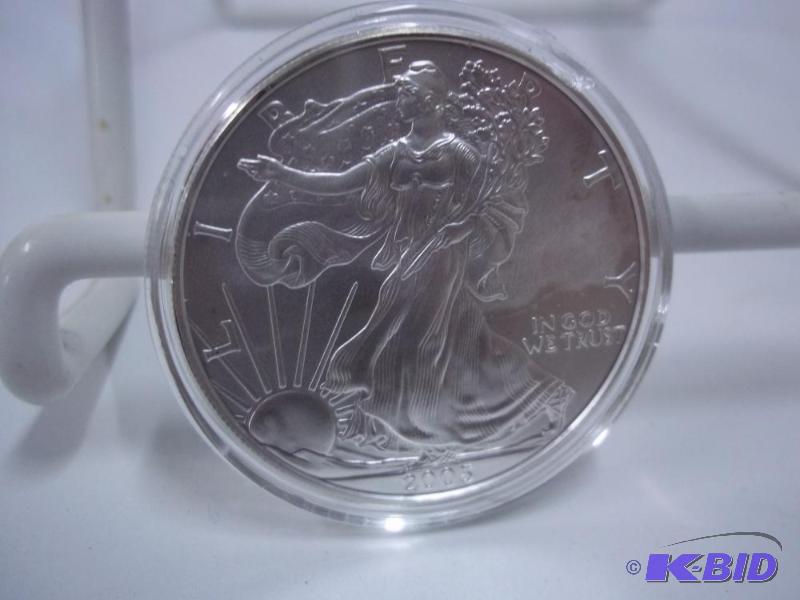 2005 1oz. Fine Silver - One Dollar -...