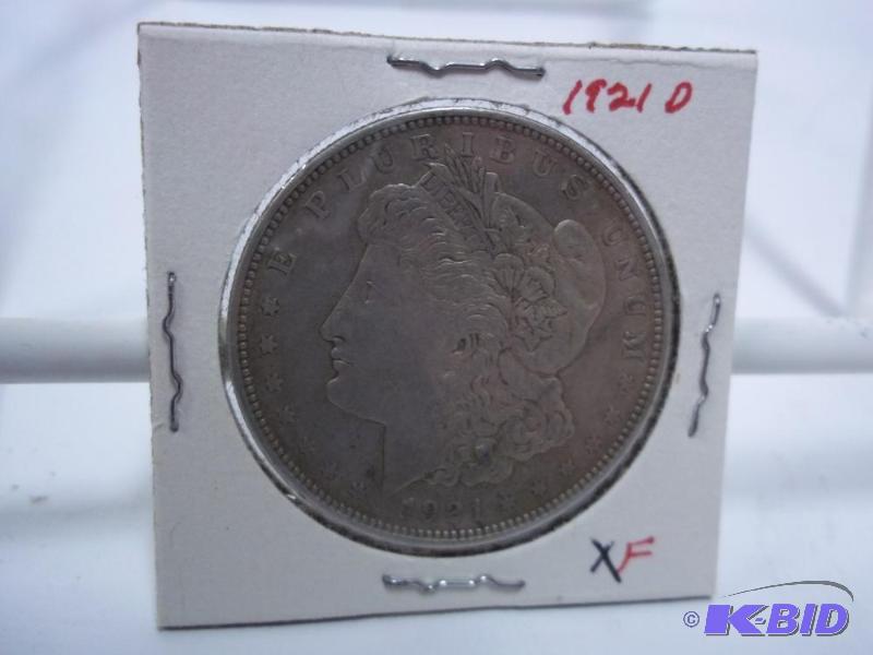 1921 D Silver Dollar...