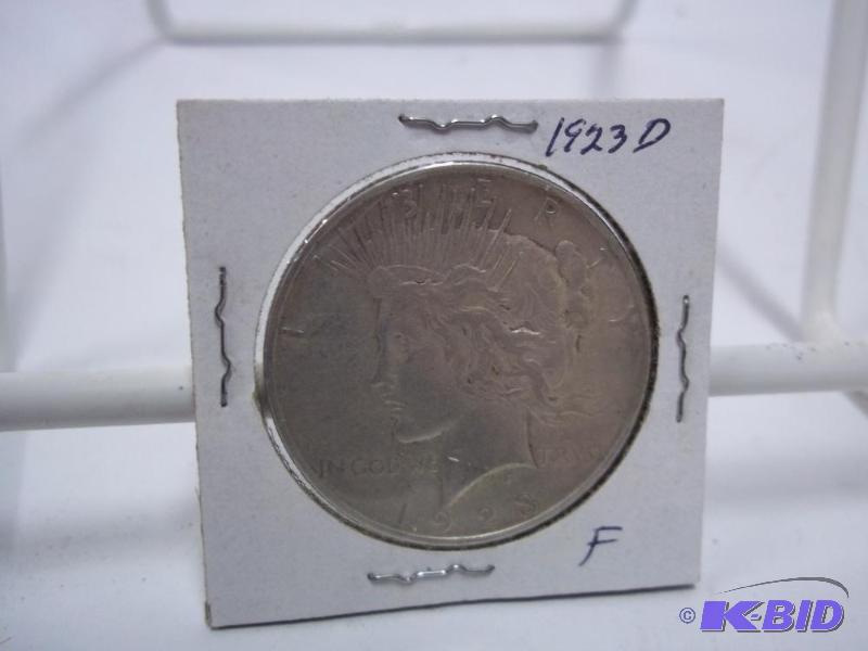 1923 D Silver Dollar...