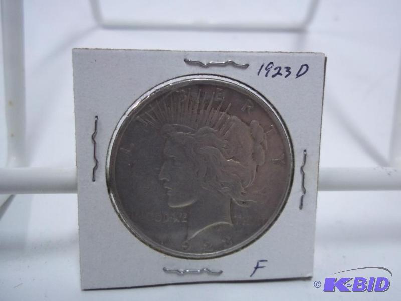 1923 D Silver Dollar...
