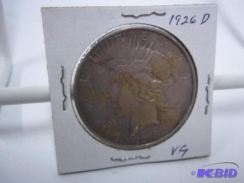 1926 D&nbsp Silver Dollar...