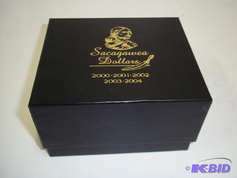 Sacagawea Dollars 2000-2001-2002-2003-2004.&n...