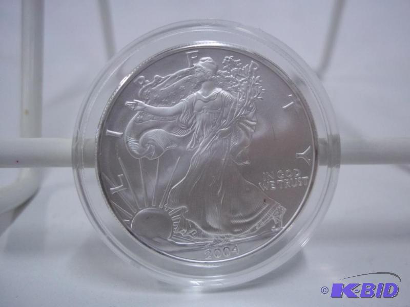 2004 1oz. Fine Silver - One Dollar - American...
