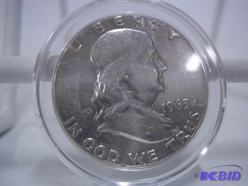 1963 P Franklin Half Dollar...