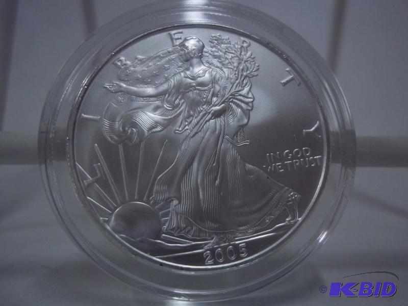 2005 1oz. Fine Silver - One Dollar - American...
