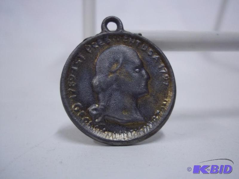 1789 George Washington pendant...