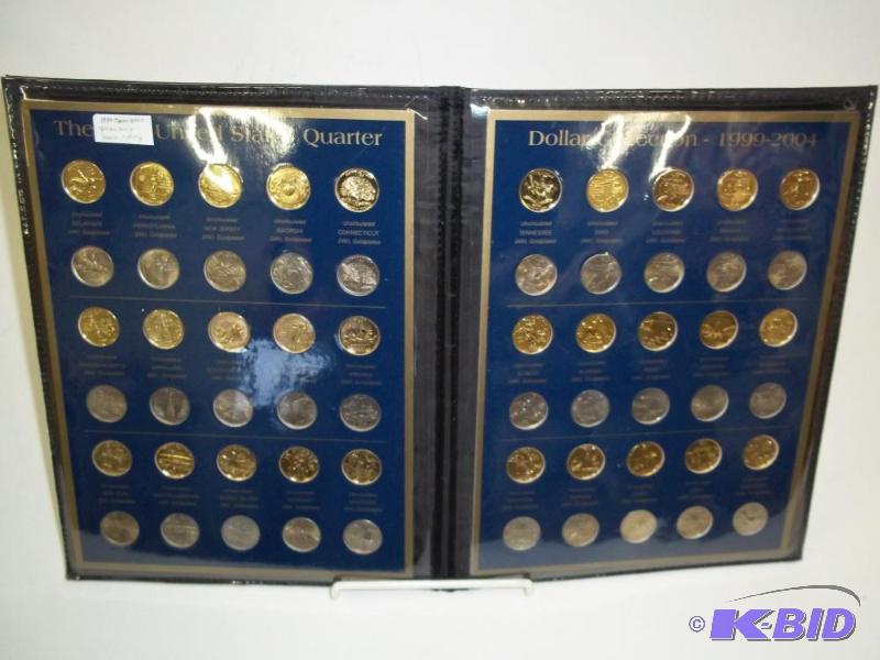 1999 Through 2004 Quarters, Gold and Regular....