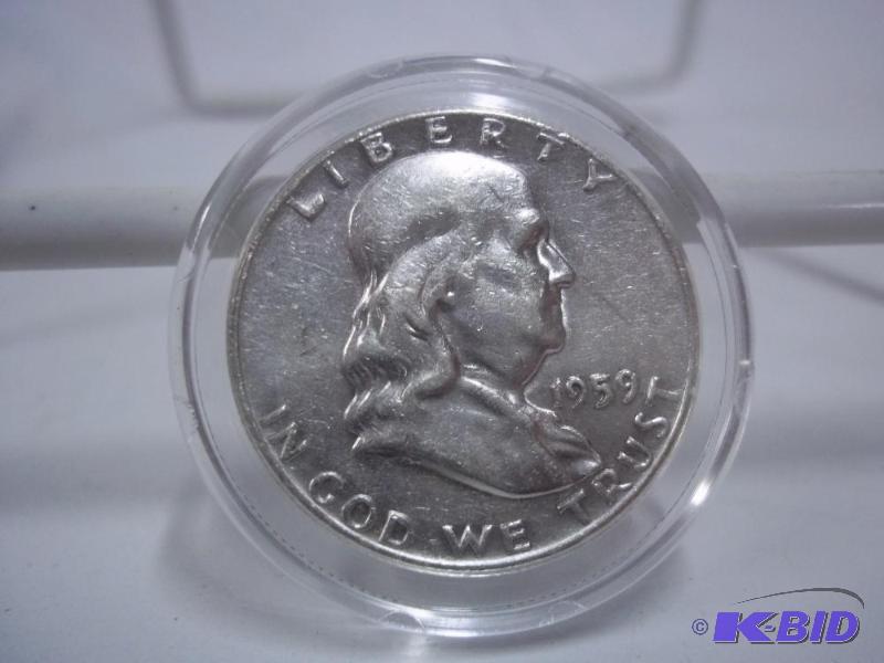 1959 D Franklin Half Dollar...
