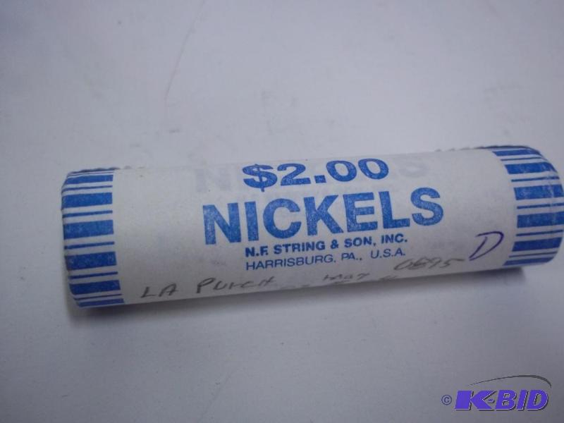 2004 D Roll of Nickels Louisiana Purchase Pea...