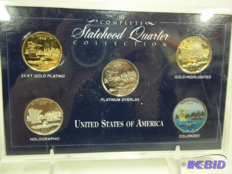 Complete Minnesota Statehood Quarter Collecti...