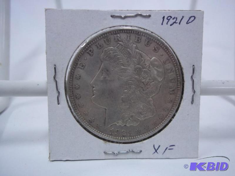 1921 D Silver Dollar...