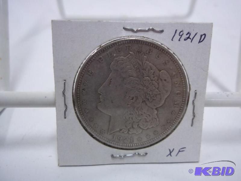 1921 D Silver Dollar...