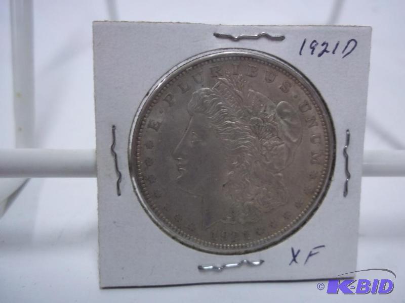 1921 D Silver Dollar...