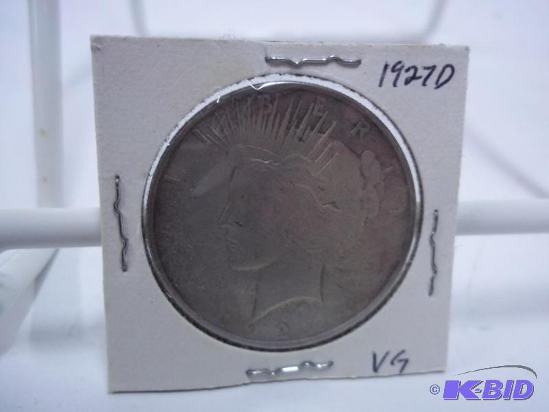 1927 D Silver Dollar...