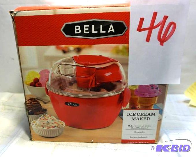 lot 46 image: Bella Brand Treat Series 1 Liter Capacity Ice...