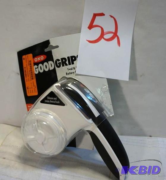 lot 52 image: OXO Brand Good Grips Rotary Cheese Grater Bra...
