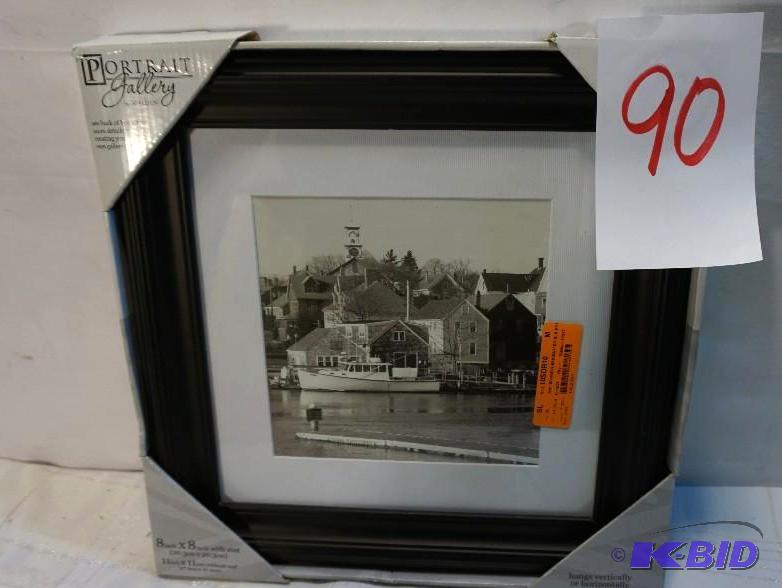 lot 90 image: Malden 11" x 11" Matted Picture Fra...