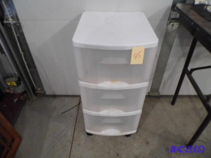 Rolling Organizer With Items