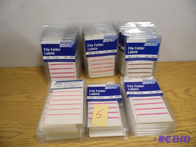 120 Packs File Folder Labels