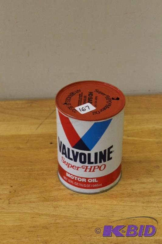 lot 167 image: Valvoline&nbspSuper HPO&nbspMotor Oil, One ...