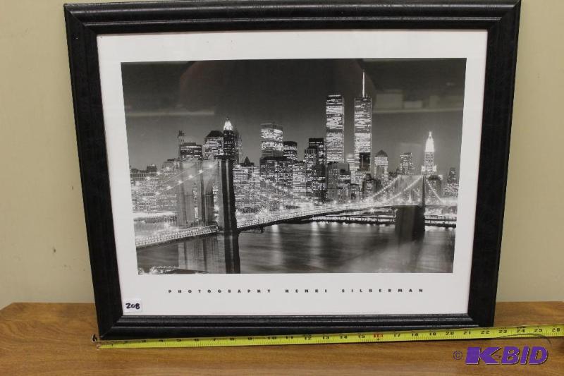 lot 208 image: Henri Silberman Framed Fine Art Photography, ...
