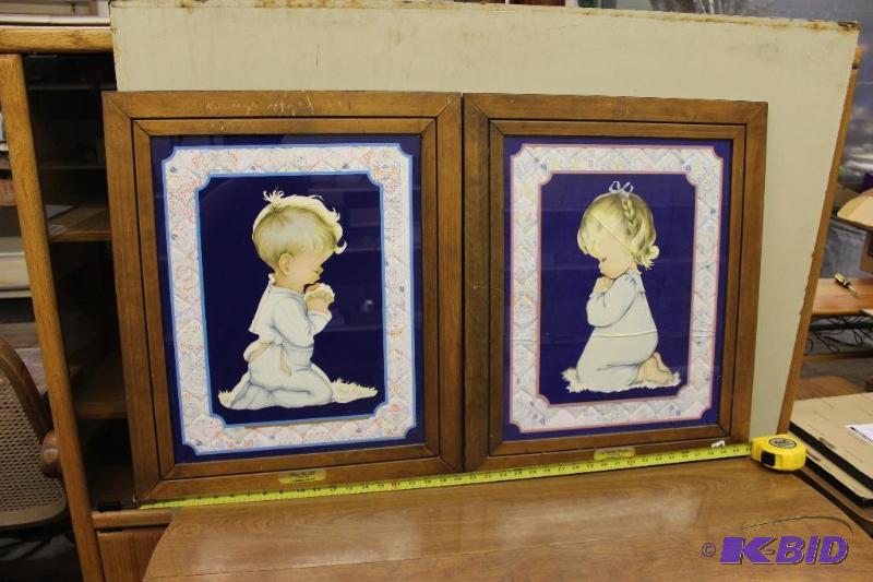 lot 209 image: Pair of Hummel Werk&nbspPrints, Charlot ...