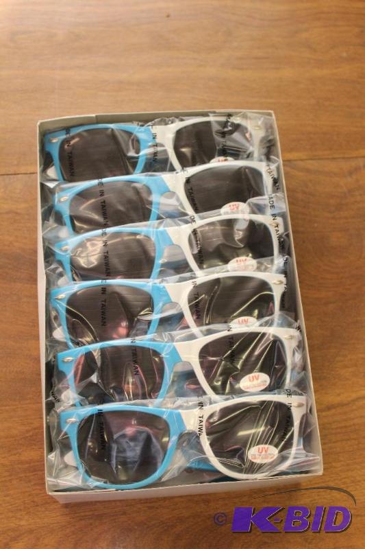 lot 278 image: Case of New Sunglasses, 12 total ...
