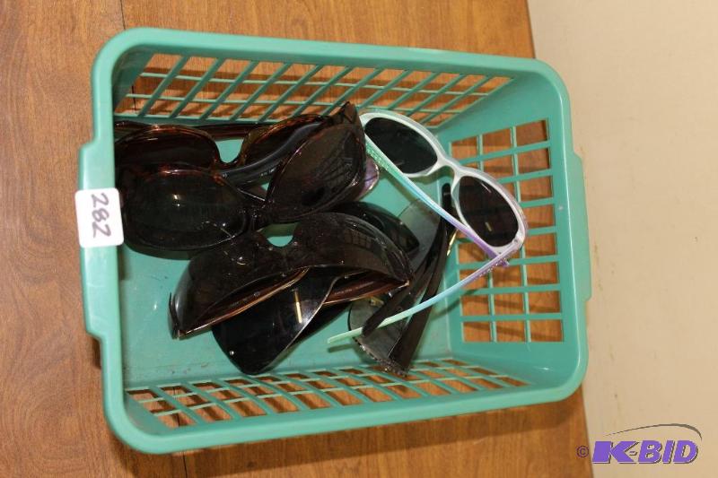 lot 282 image: Basket of Sunglasses...
