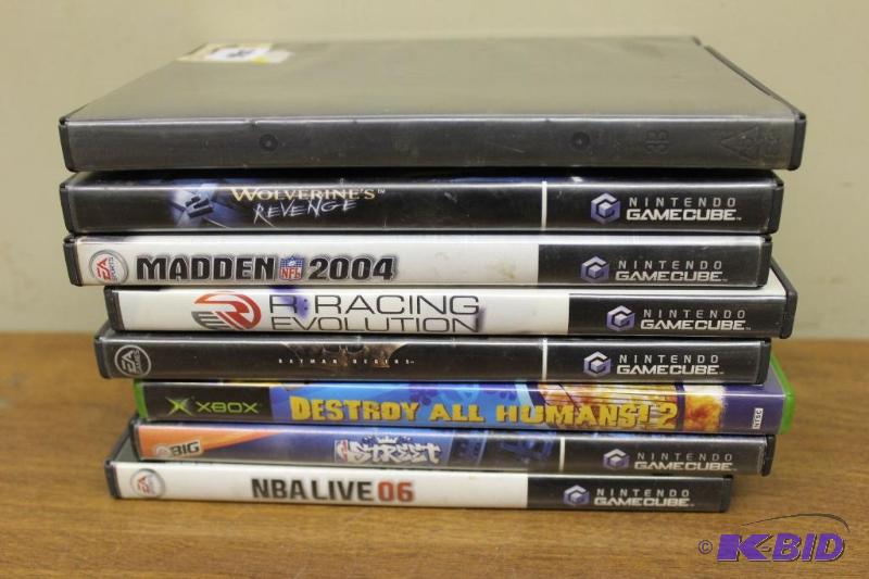 lot 286 image: Gamecube Games ...