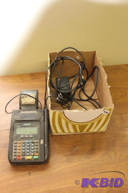 lot 308 image: Dial Up Credit Card Machine ...