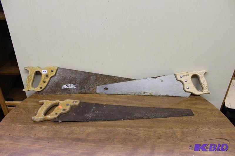 lot 319 image: 3 Saws