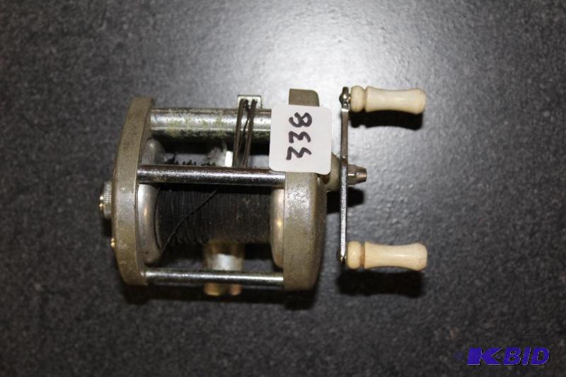 lot 338 image: Vintage Fishing Reel with Original Line...