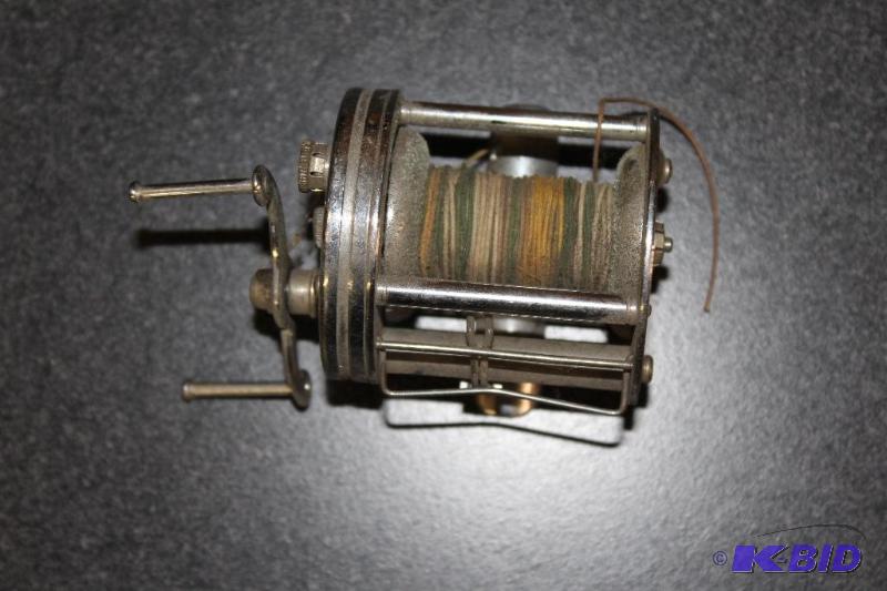 lot 339 image: Vintage Fishing Reel with Original Line...