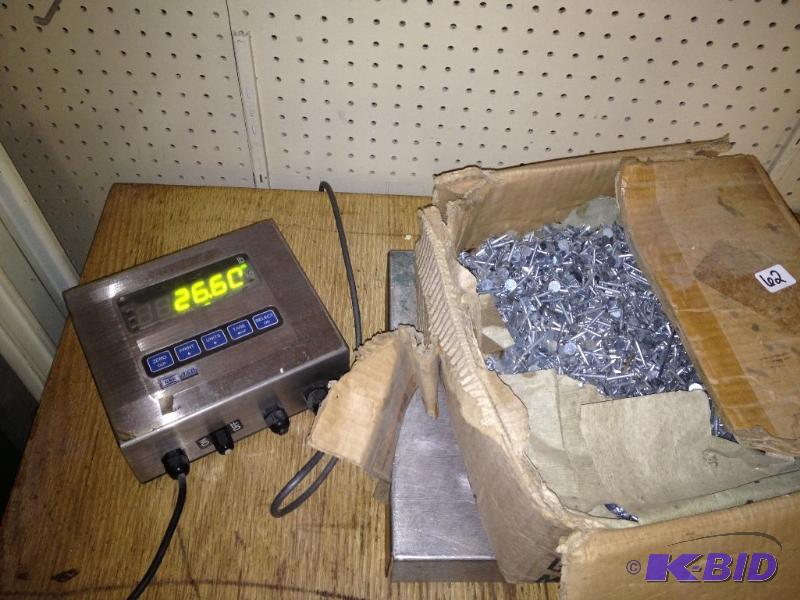 lot 62 image: Large Box of Nails, 26.6 Pounds