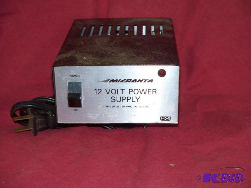 12 volt power supply (works)...