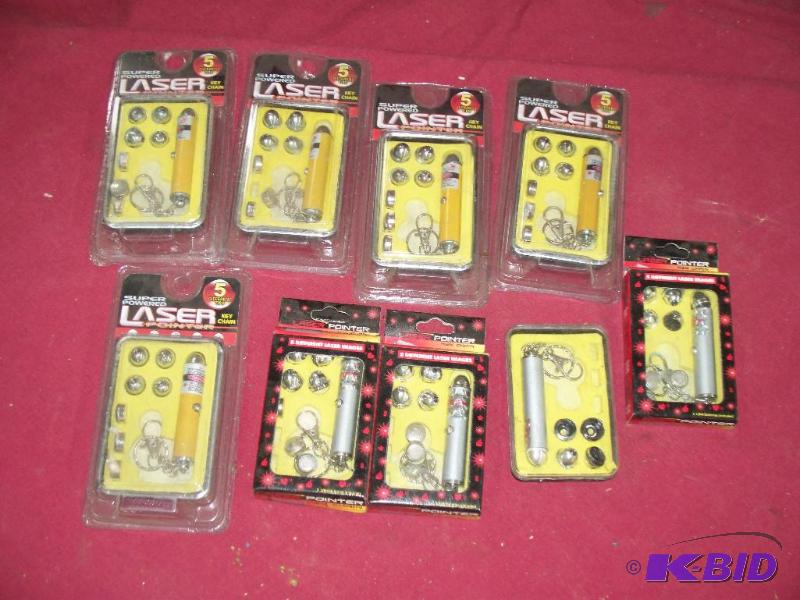 Lot of laser pointers...